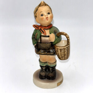 Vintage Goebel Hummel Figurine VILLAGE BOY #51 2/0 W. Germany 1967 TMK4 4"